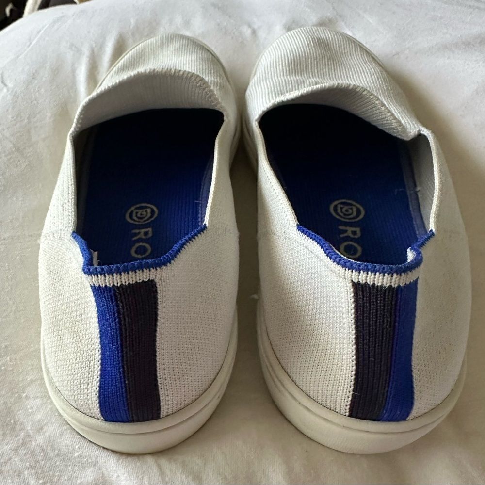 Rothy’s The Original Slip On Sneaker bright white size 7 - Picture 4 of 8
